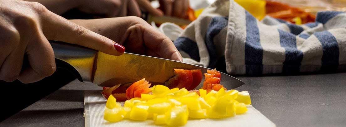 Descubre las diferentes formas de cortar la verdura –canalHOGAR