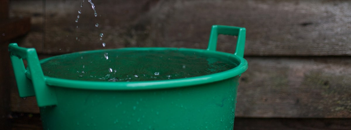 Cómo recoger el agua de lluvia –canalHOGAR