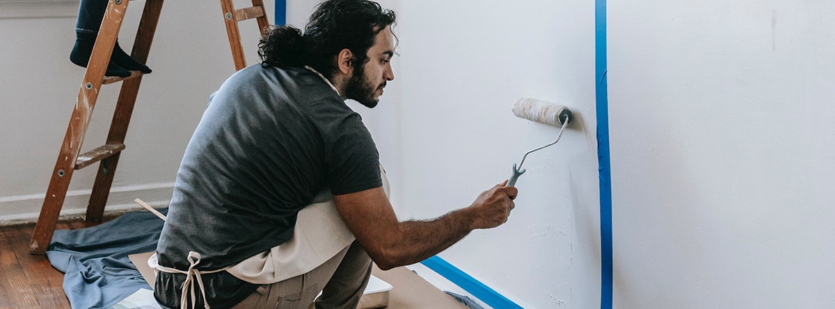 Cómo pintar con rodillo las paredes de tu hogar -canalHOGAR