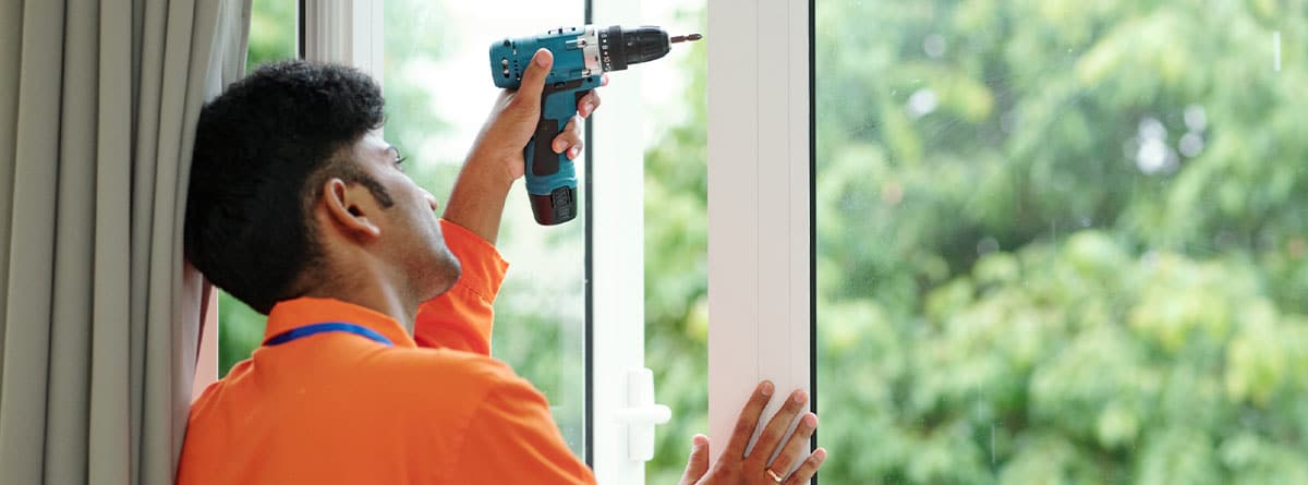 Cambio de ventanas en una vivienda